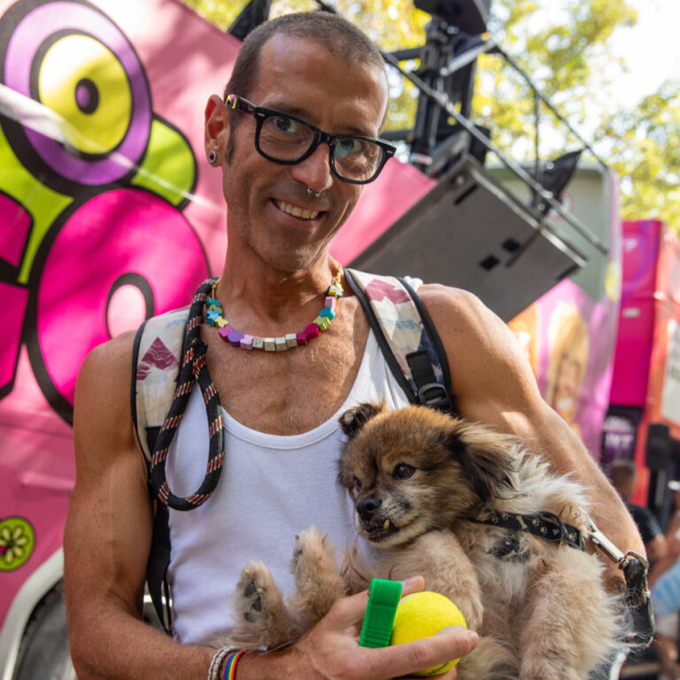 My dog
📍 Barcelona Pride 2024
📸 Fotografía: Lluís Ridao