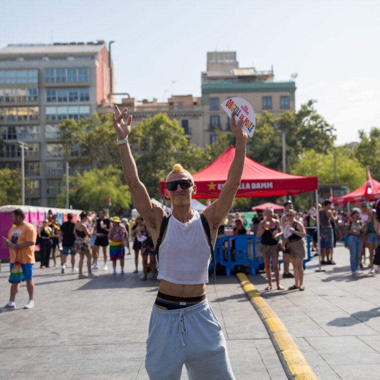 Orgullo de ser quien eres
📍 Barcelona Pride 2024
📸 Fotografía: Lluís Ridao
