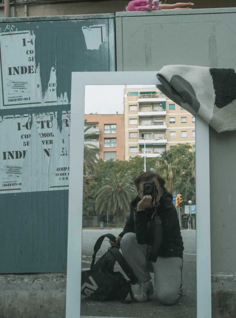 El fotógrafo dentro del encuadre
Fotografia realizada en el año 2023